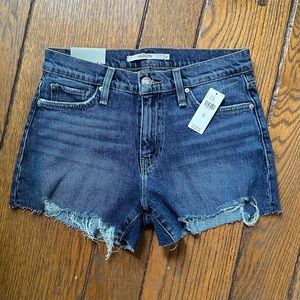 NWT - Hudson Gemma Mid Rise Denim Shorts - Size 26